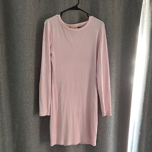 Universal Thread Pink Long Sleeve Dress